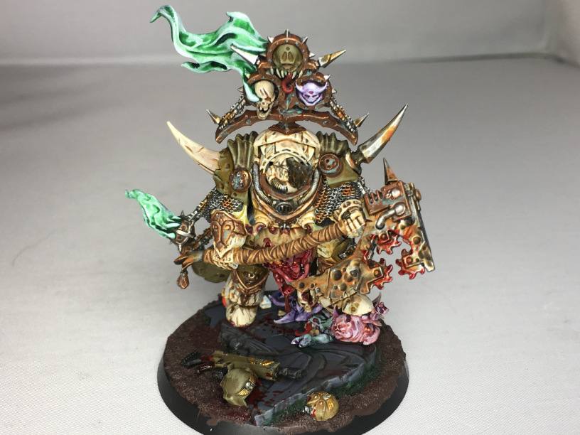 Chaos Space Marines Death Guard Lord of Contagion Warhammer 40k Bits