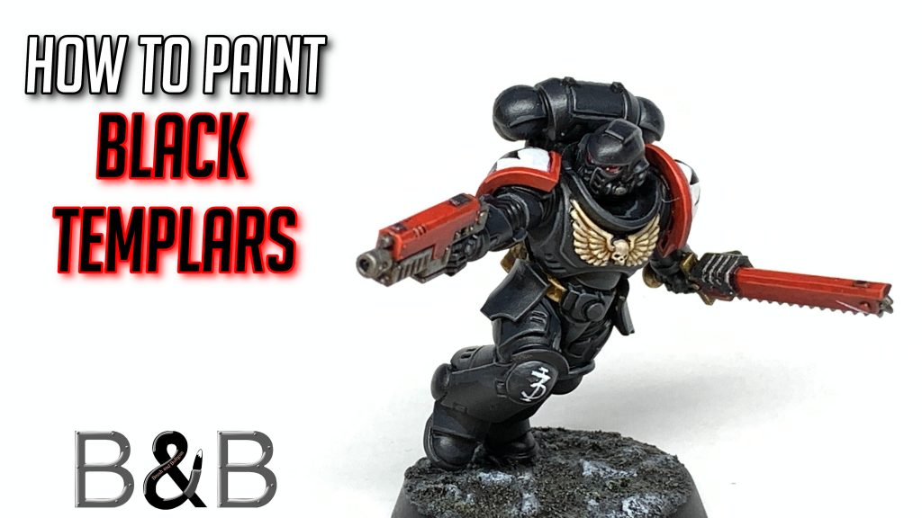 Video 'How to paint Black Templars' The Brush and Boltgun